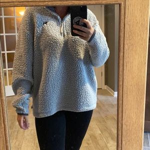 Victoria’s Secret PINK Sherpa Quarter Zip